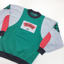 Load image into Gallery viewer, Adidas 80s Takeoff &#39;Cycling&#39; Sweatshirt - Large-Adidas-olesstore-vintage-secondhand-shop-austria-österreich