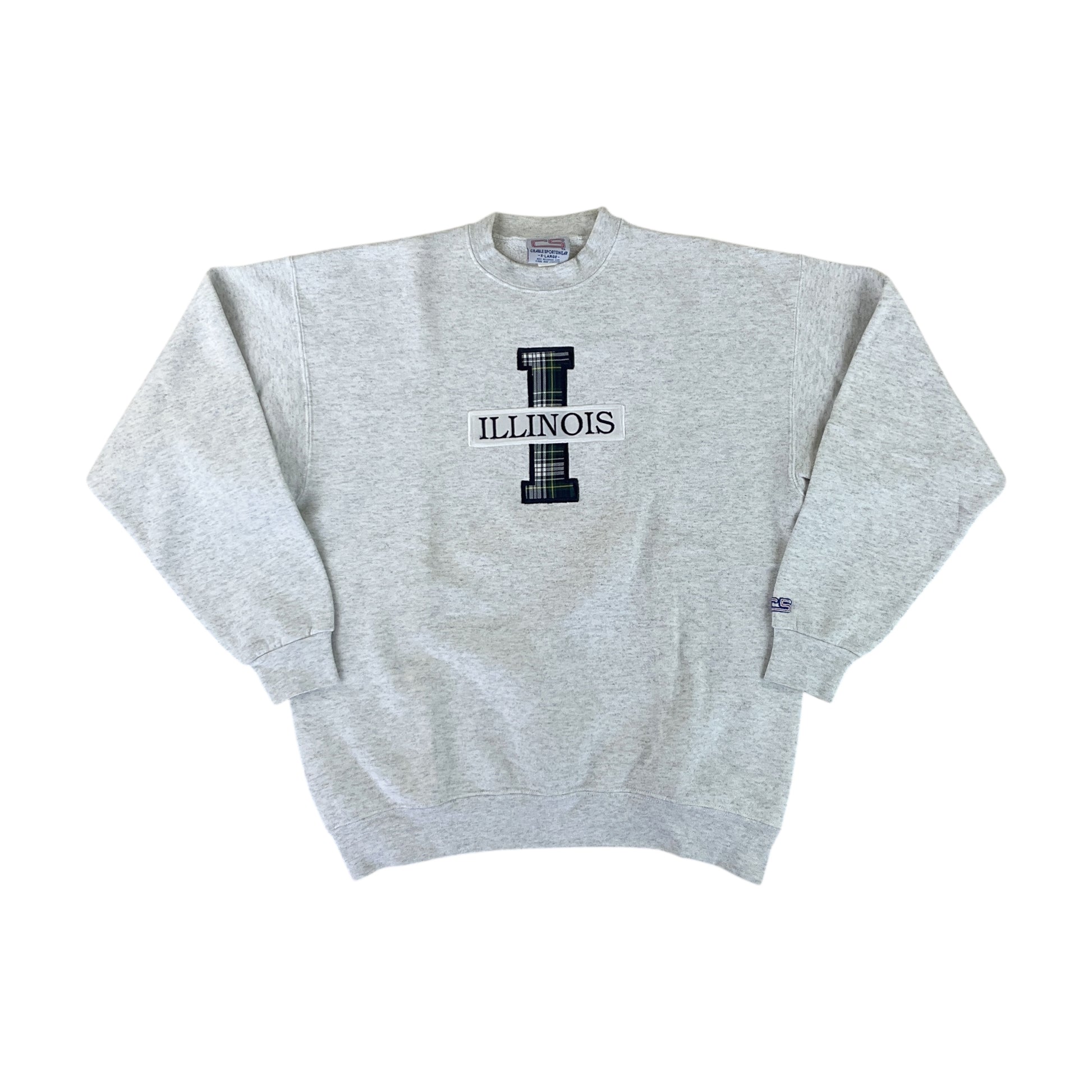 Illinois 90s CS Sweatshirt - XL-CS-olesstore-vintage-secondhand-shop-austria-österreich