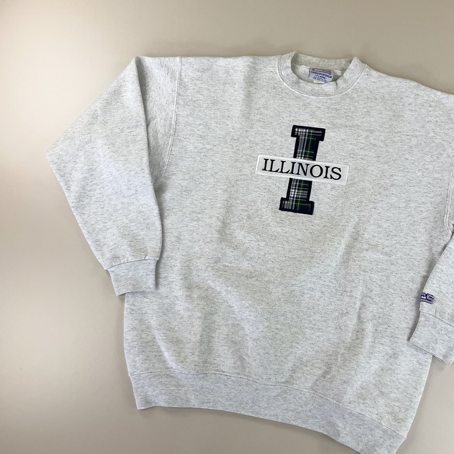 Illinois 90s CS Sweatshirt - XL-CS-olesstore-vintage-secondhand-shop-austria-österreich