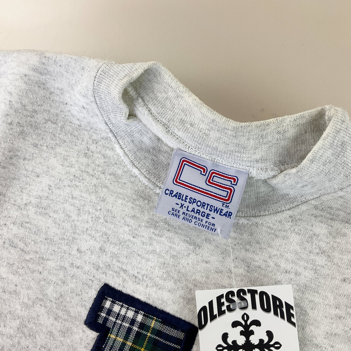 Illinois 90s CS Sweatshirt - XL-CS-olesstore-vintage-secondhand-shop-austria-österreich