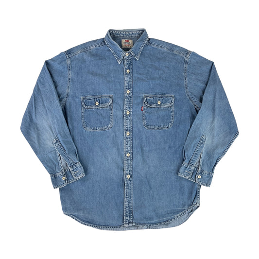 Levi's 90s Jeans Hemd - XL-LEVI'S-olesstore-vintage-secondhand-shop-austria-österreich