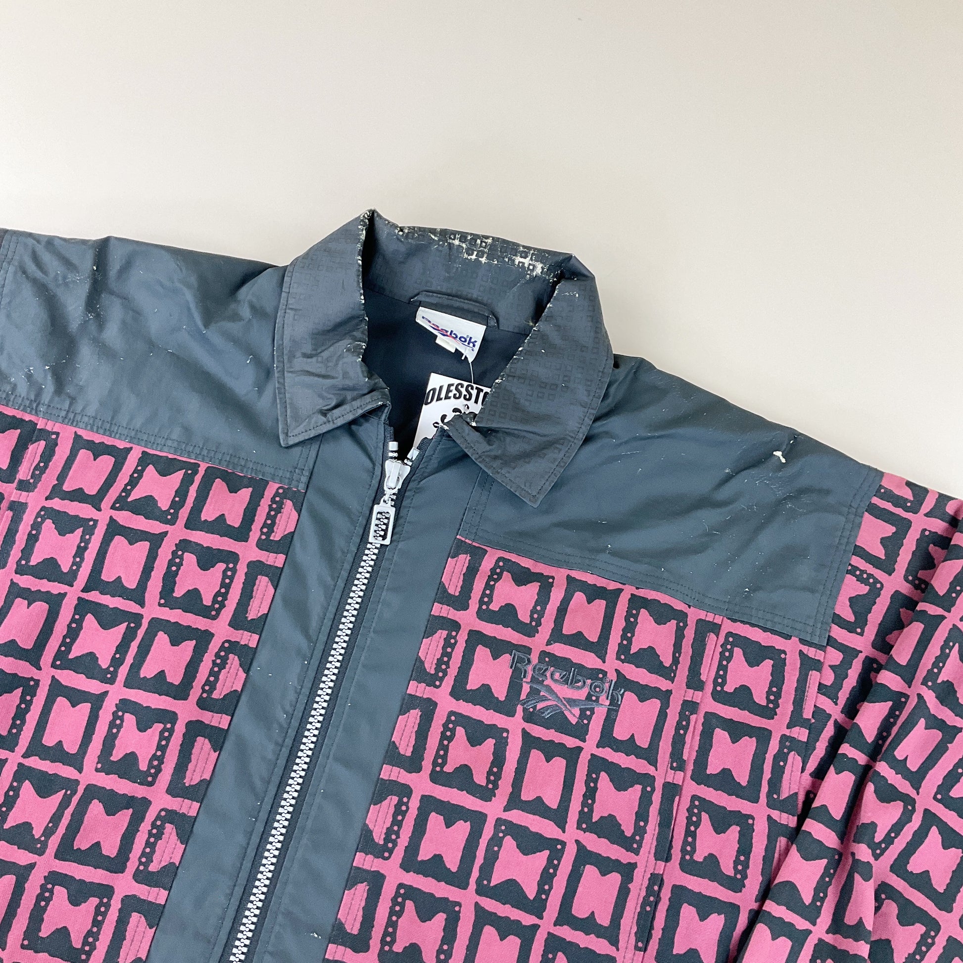 Reebok 90s City Jam Heavy Jacke - Small-REEBOK-olesstore-vintage-secondhand-shop-austria-österreich