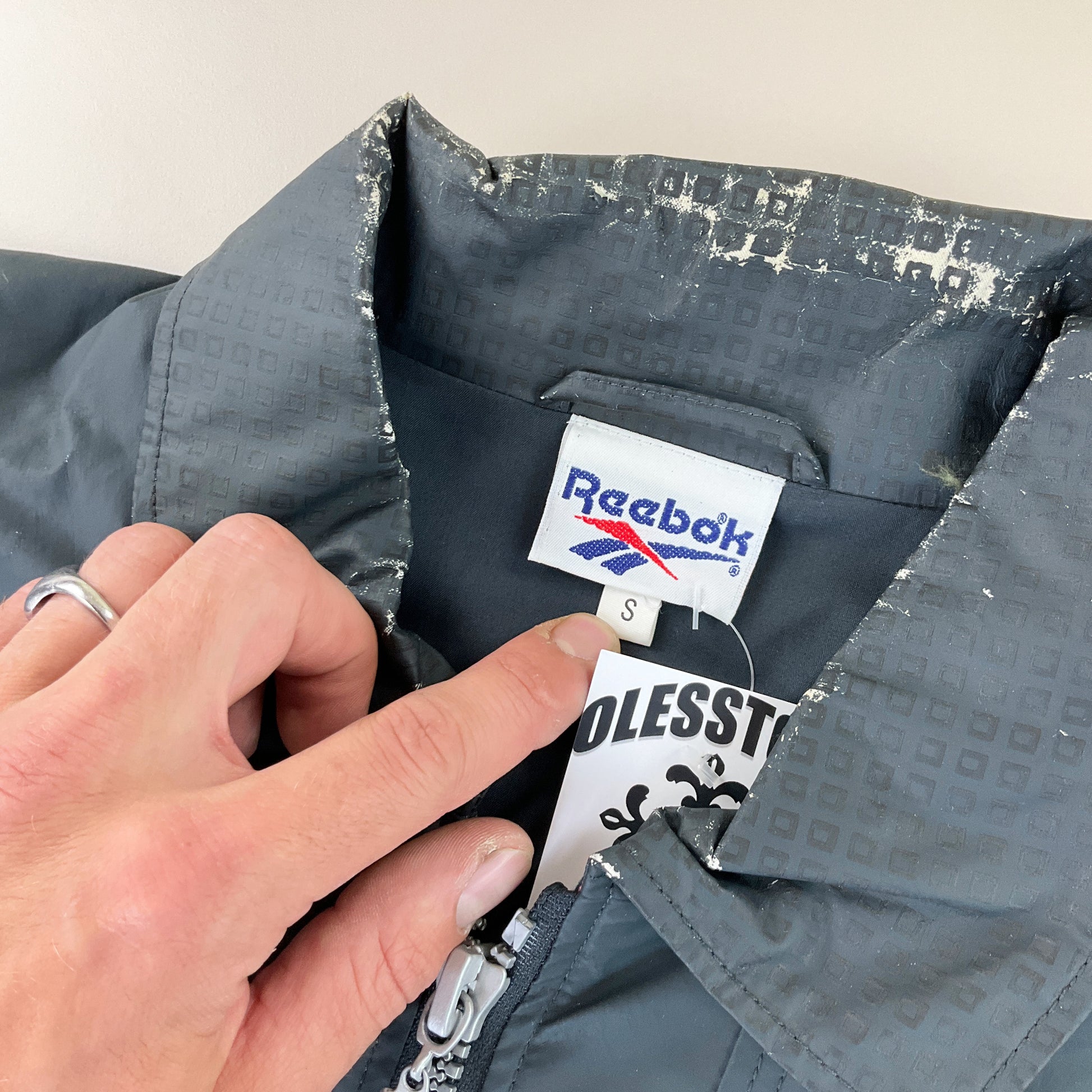 Reebok 90s City Jam Heavy Jacke - Small-REEBOK-olesstore-vintage-secondhand-shop-austria-österreich
