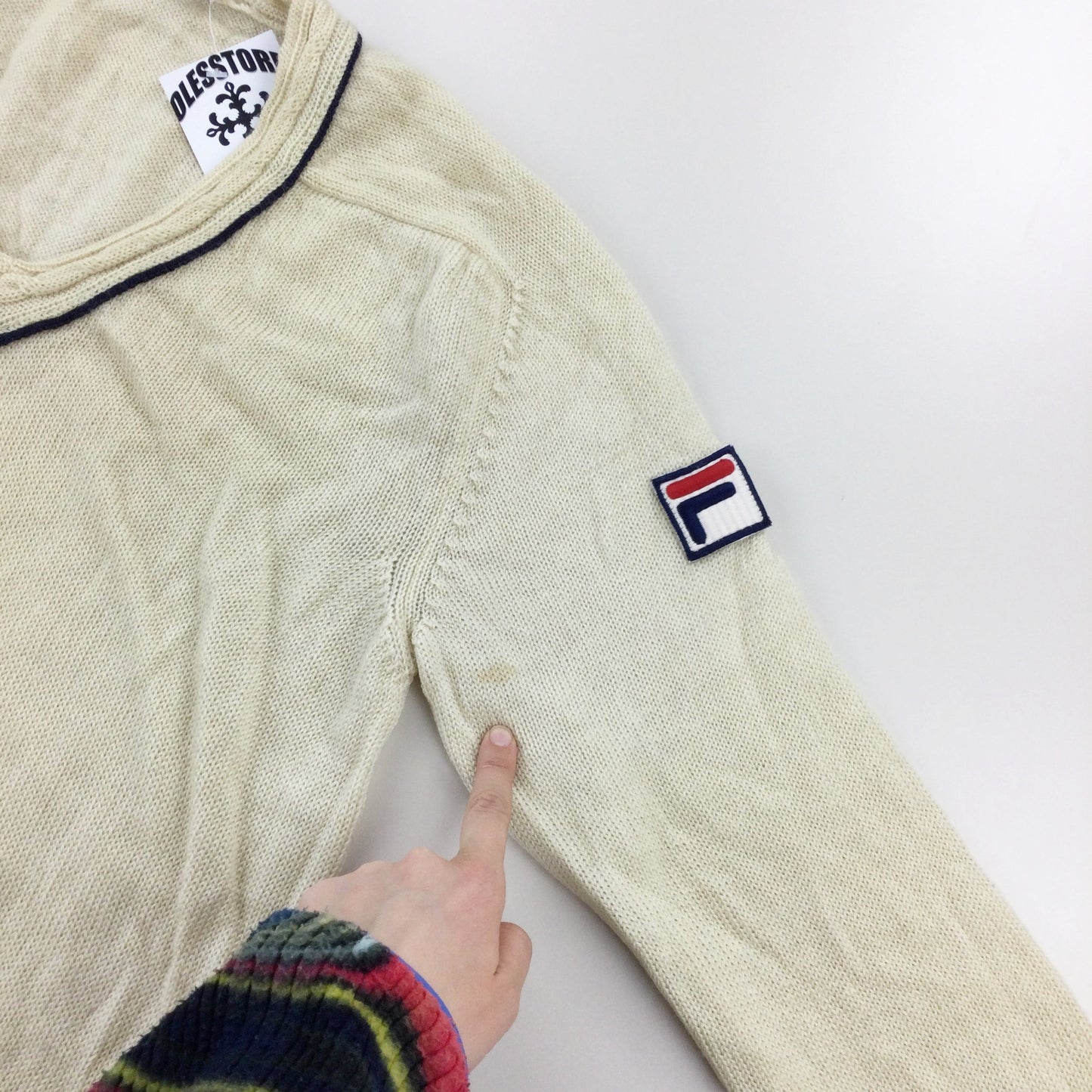Fila 80s Sweatshirt - Large-FILA-olesstore-vintage-secondhand-shop-austria-österreich