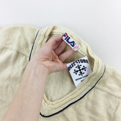 Fila 80s Sweatshirt - Large-FILA-olesstore-vintage-secondhand-shop-austria-österreich