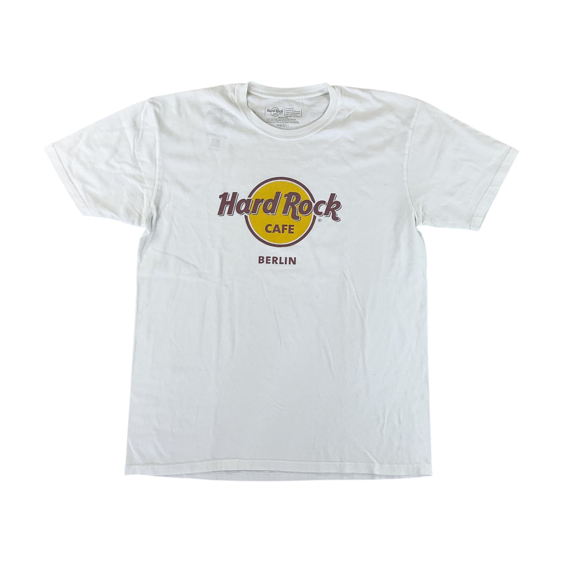 Hard Rock Cafe Berlin T-Shirt - XL-HARD ROCK CAFE-olesstore-vintage-secondhand-shop-austria-österreich