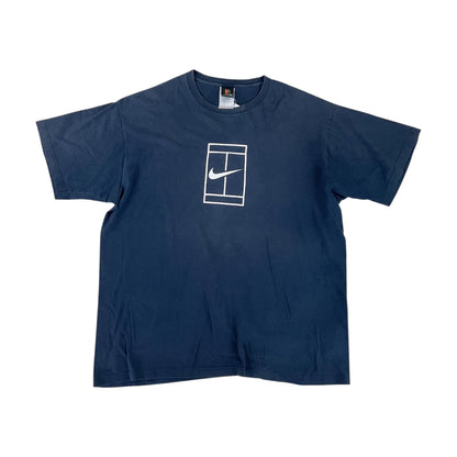 Nike 90s Tennis Logo T-Shirt - XXL-NIKE-olesstore-vintage-secondhand-shop-austria-österreich