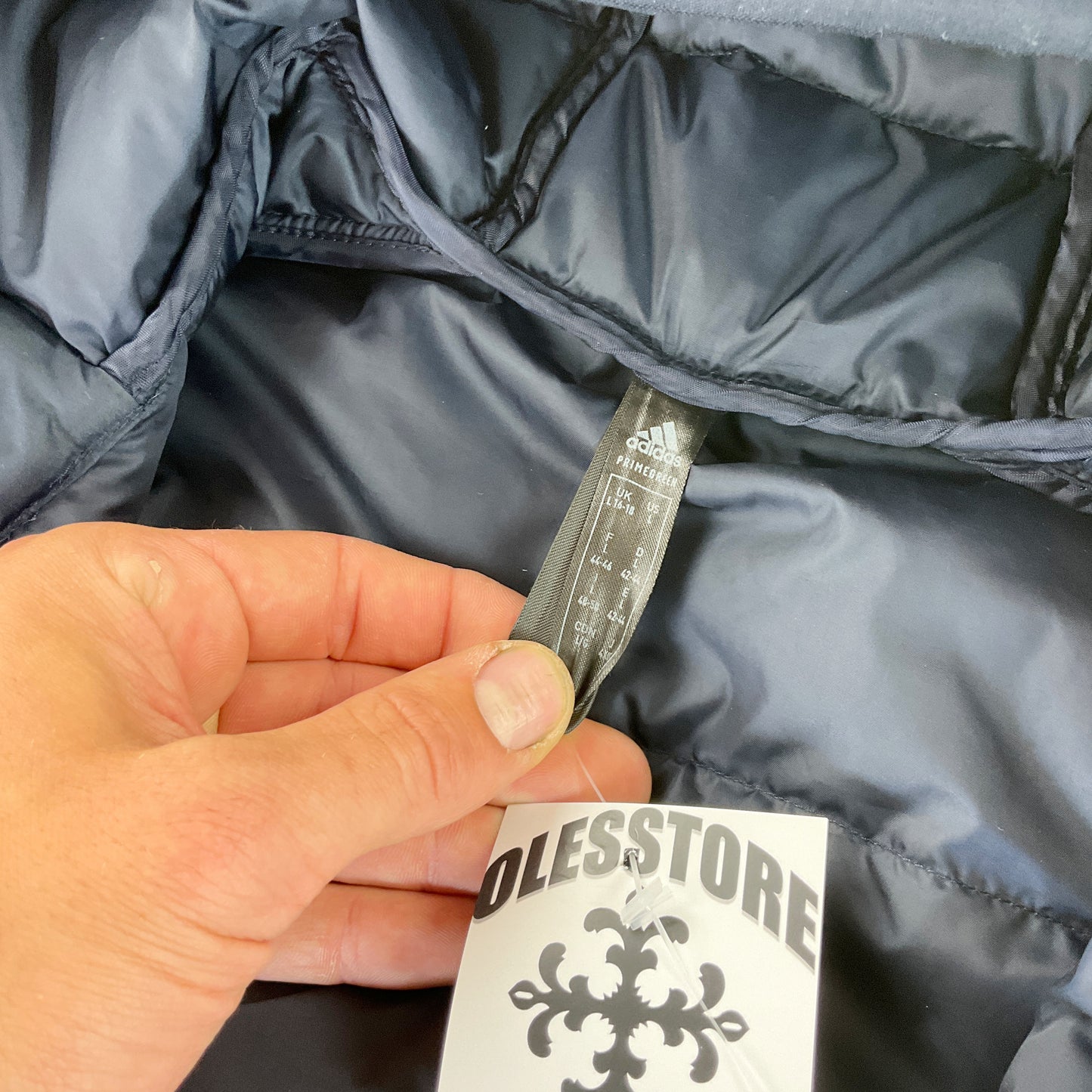 Adidas Daunenjacke - Damen/L-ADIDAS-olesstore-vintage-secondhand-shop-austria-österreich