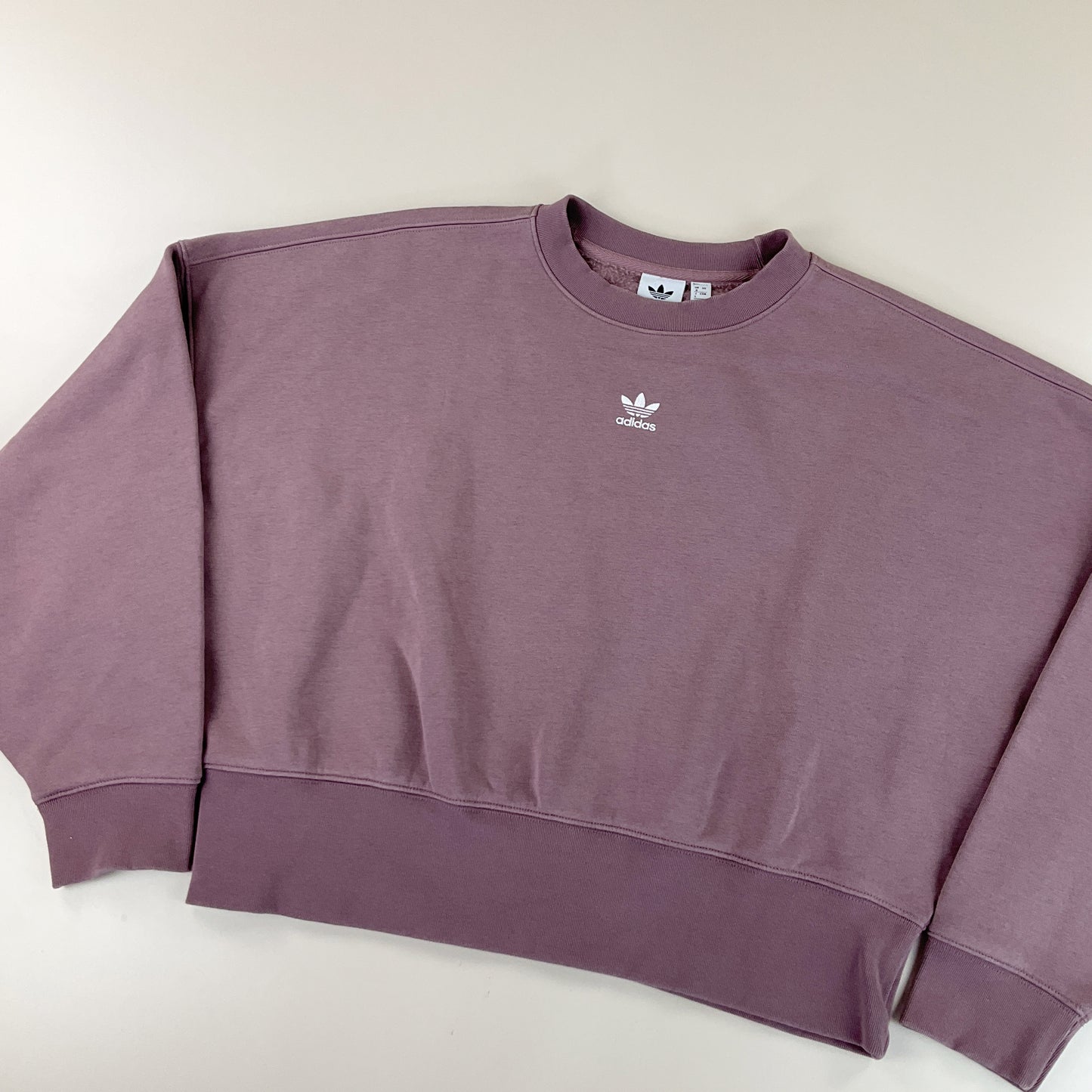 Adidas Crop Sweatshirt - Damen/S-ADIDAS-olesstore-vintage-secondhand-shop-austria-österreich