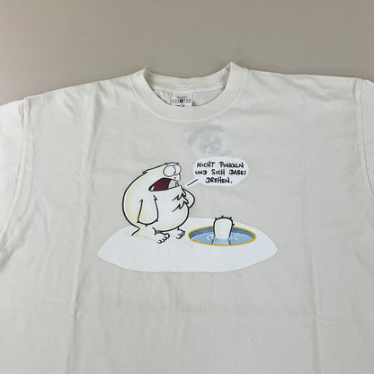 Jerzees 90s Graphic T-Shirt - Large-JERZEES-olesstore-vintage-secondhand-shop-austria-österreich