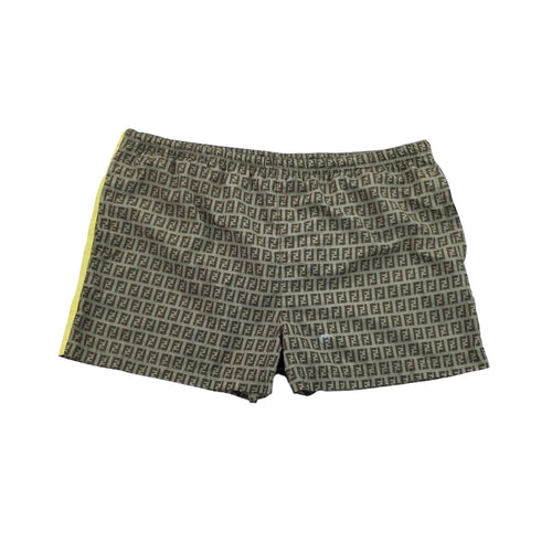 Fendi Monogram Swim Shorts - XL-FENDI-olesstore-vintage-secondhand-shop-austria-österreich