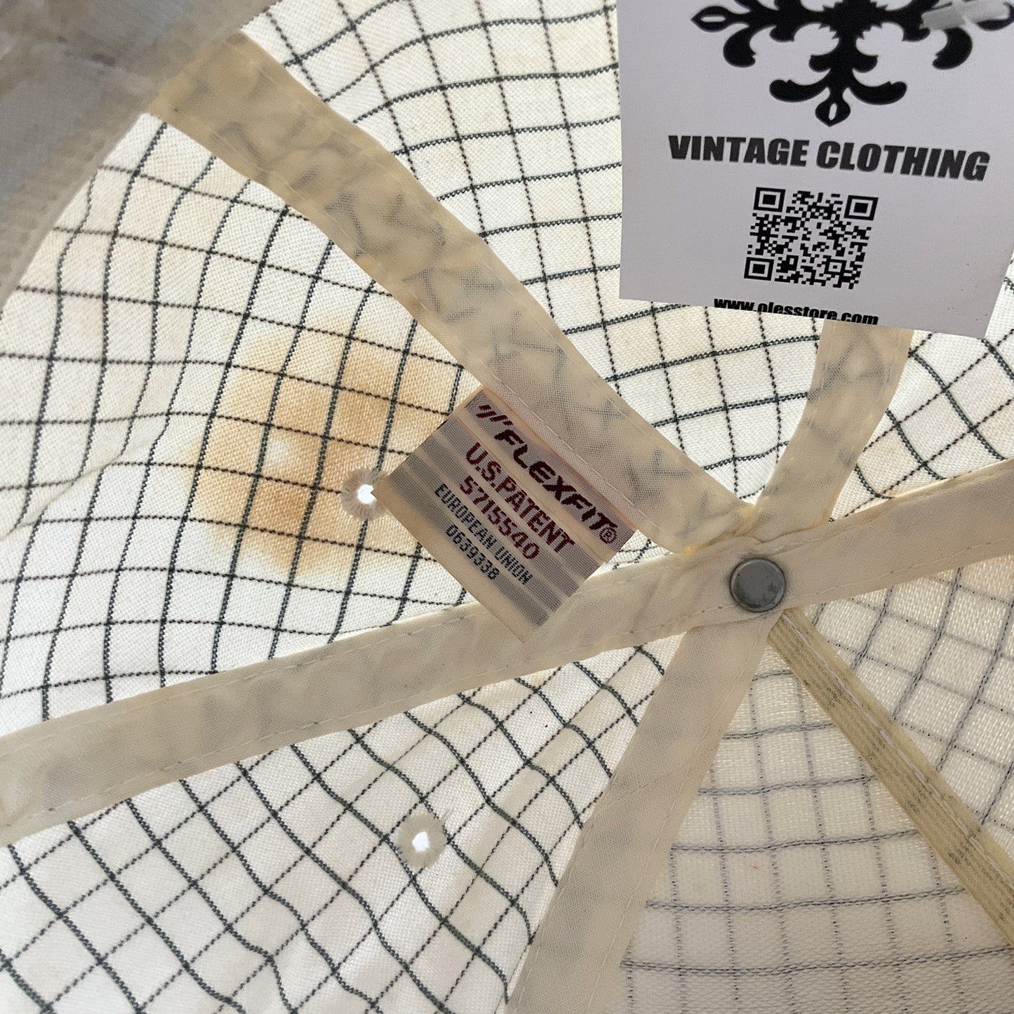 Carhartt Checked Grid Cap - OZ-CARHARTT-olesstore-vintage-secondhand-shop-austria-österreich