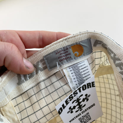 Carhartt Checked Grid Cap - OZ-CARHARTT-olesstore-vintage-secondhand-shop-austria-österreich