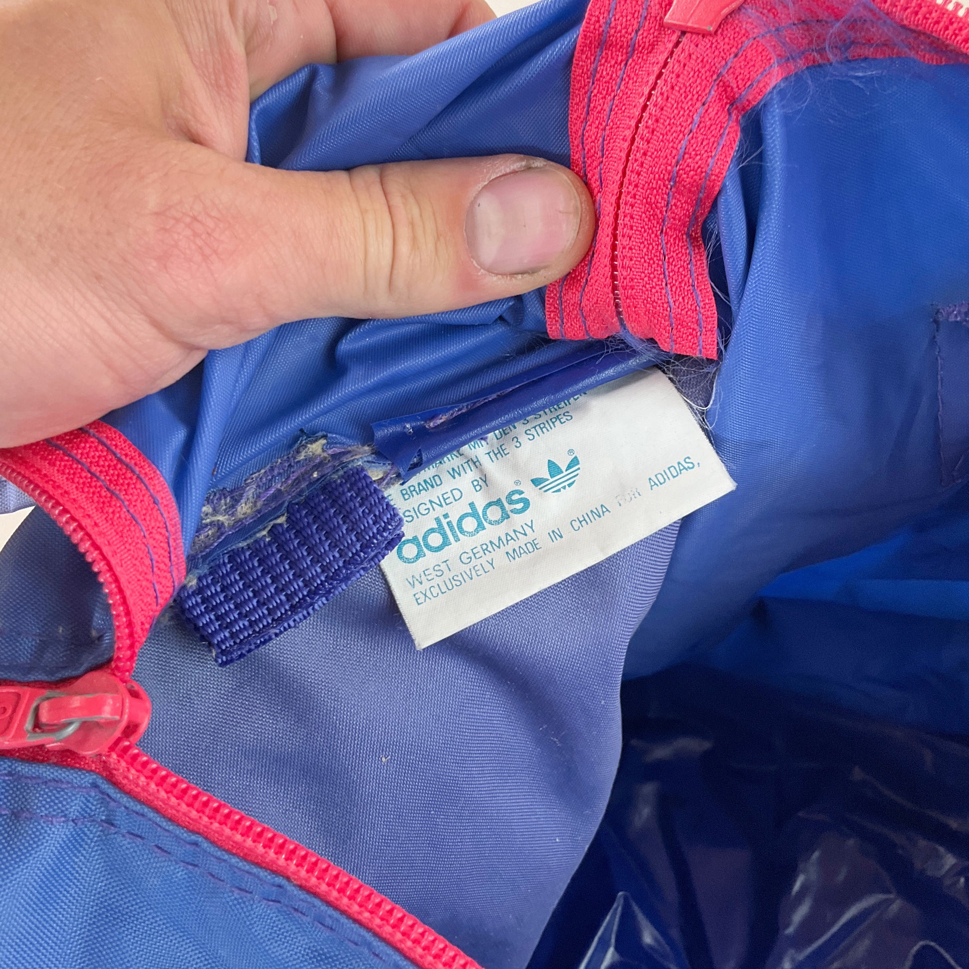 Adidas 90s Colorblock Sport Tasche-Adidas-olesstore-vintage-secondhand-shop-austria-österreich