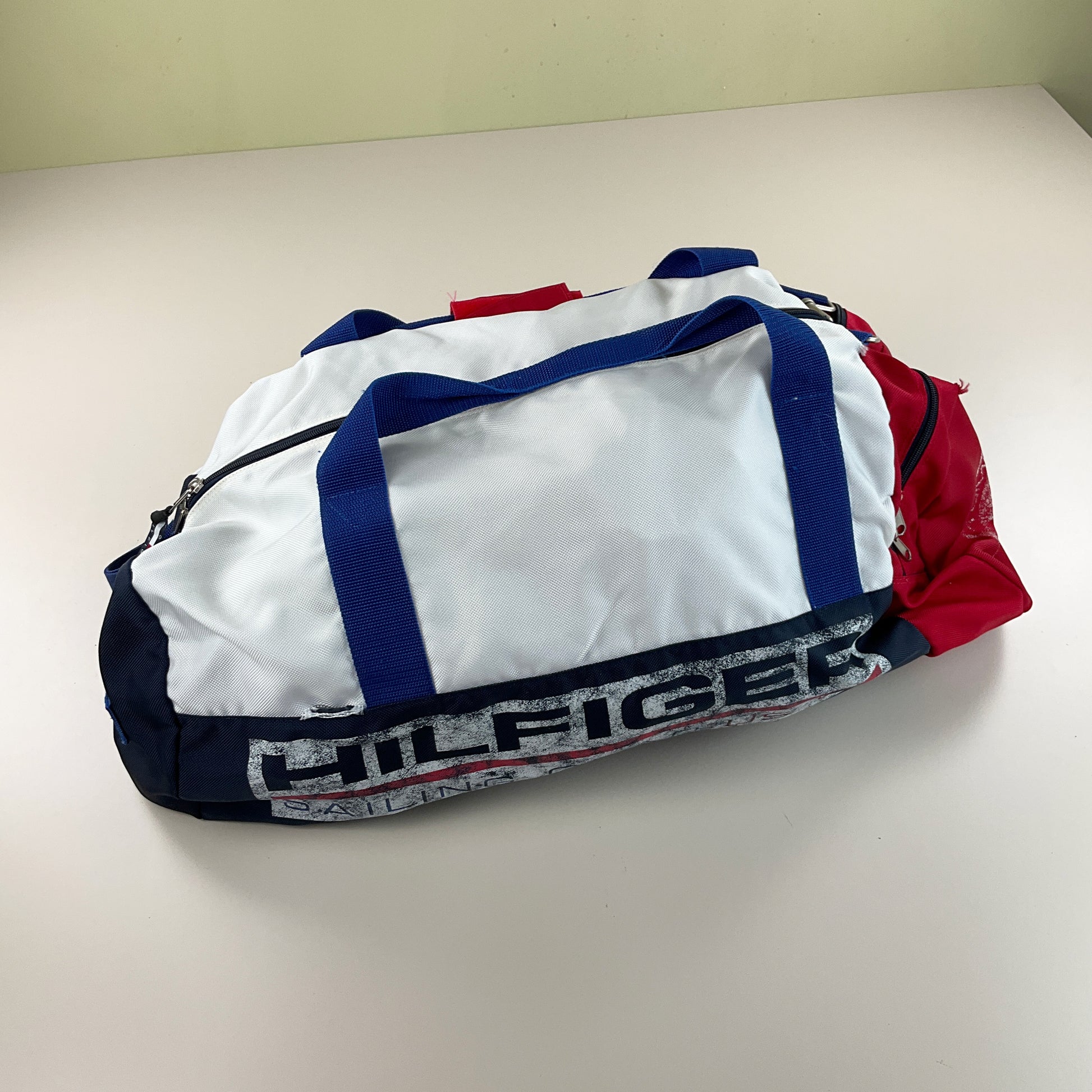 Tommy Hilfiger 1988 Sailing Gear Reisetasche-TOMMY HILFIGER-olesstore-vintage-secondhand-shop-austria-österreich