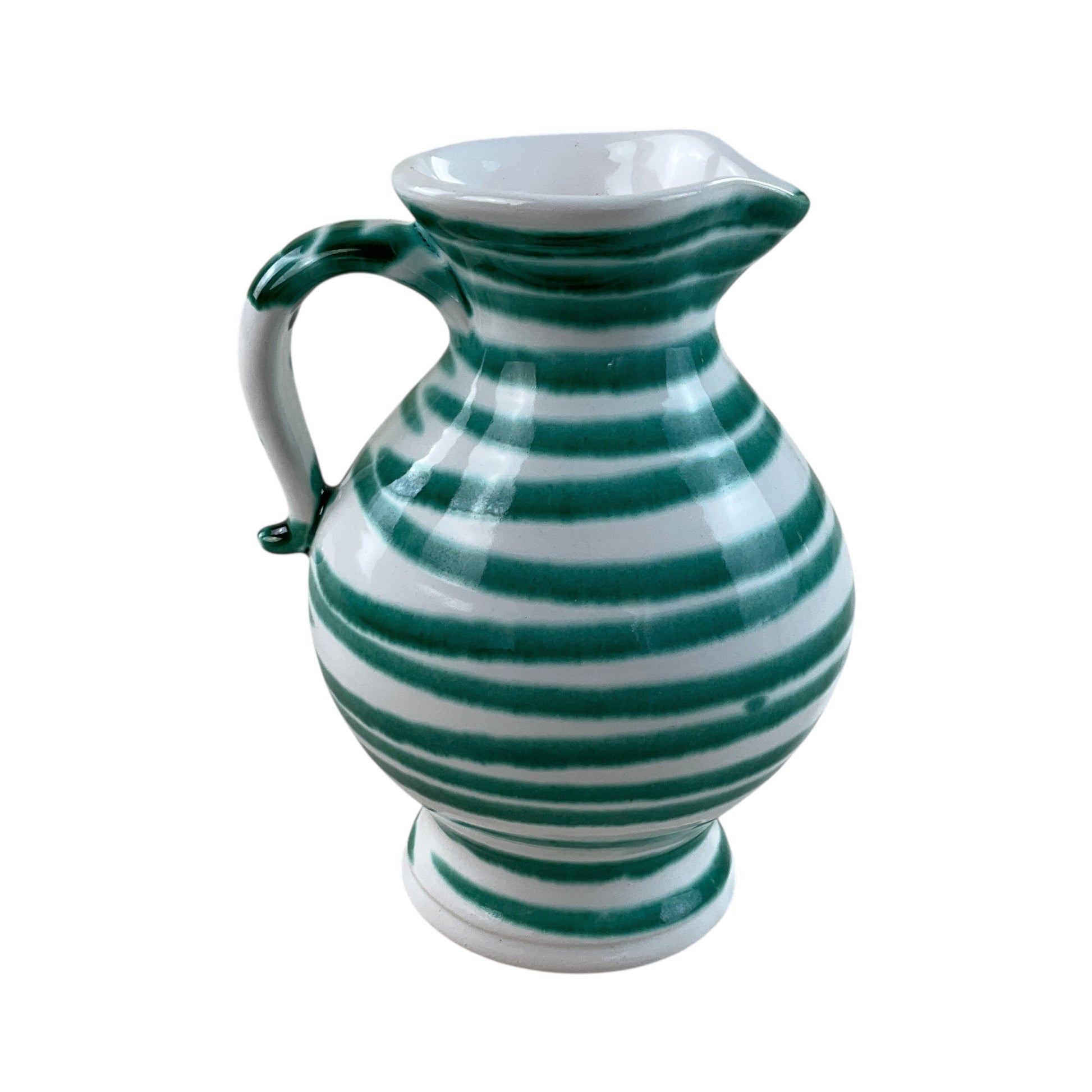 Gmundner Keramik Krug Grüngeflammt 15cm-Gmundner Keramik-olesstore-vintage-secondhand-shop-austria-österreich