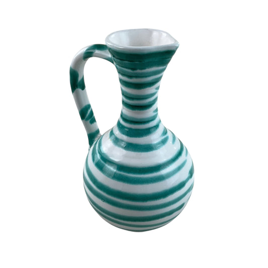 Gmundner Keramik Krug Grüngeflammt 21cm-Gmundner Keramik-olesstore-vintage-secondhand-shop-austria-österreich