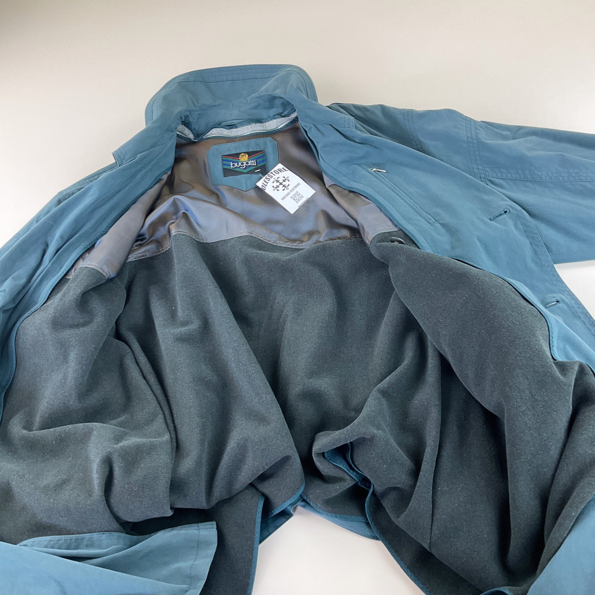 Bugatti 90s Mantel-ARMANI-olesstore-vintage-secondhand-shop-austria-österreich