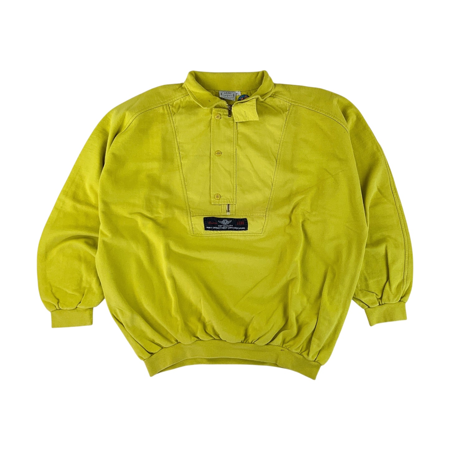 Lero Fashion 80s Sweatshirt - XL-ELLESSE-olesstore-vintage-secondhand-shop-austria-österreich