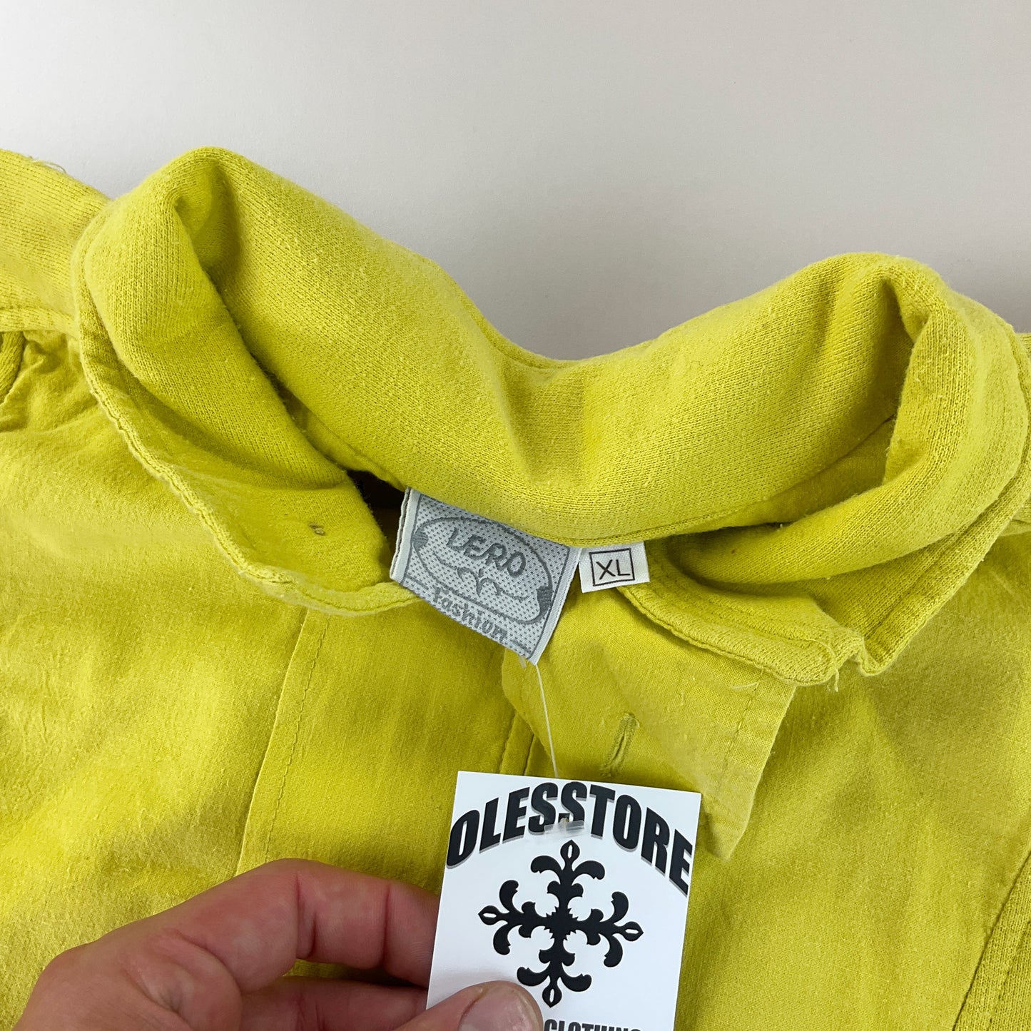 Lero Fashion 80s Sweatshirt - XL-ELLESSE-olesstore-vintage-secondhand-shop-austria-österreich