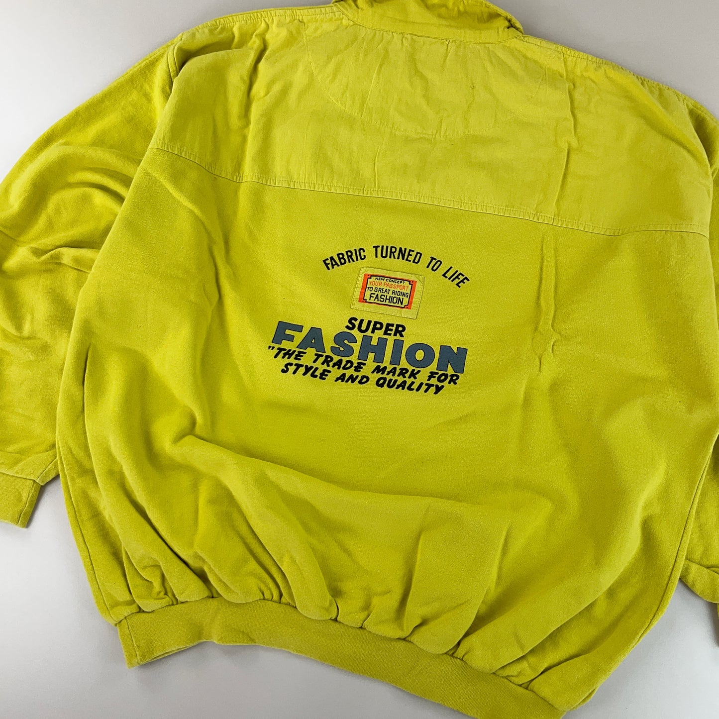 Lero Fashion 80s Sweatshirt - XL-ELLESSE-olesstore-vintage-secondhand-shop-austria-österreich