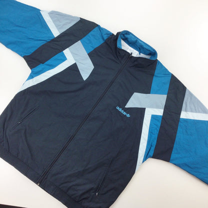 Adidas 90s Colorblock Jacket - XL-Adidas-olesstore-vintage-secondhand-shop-austria-österreich