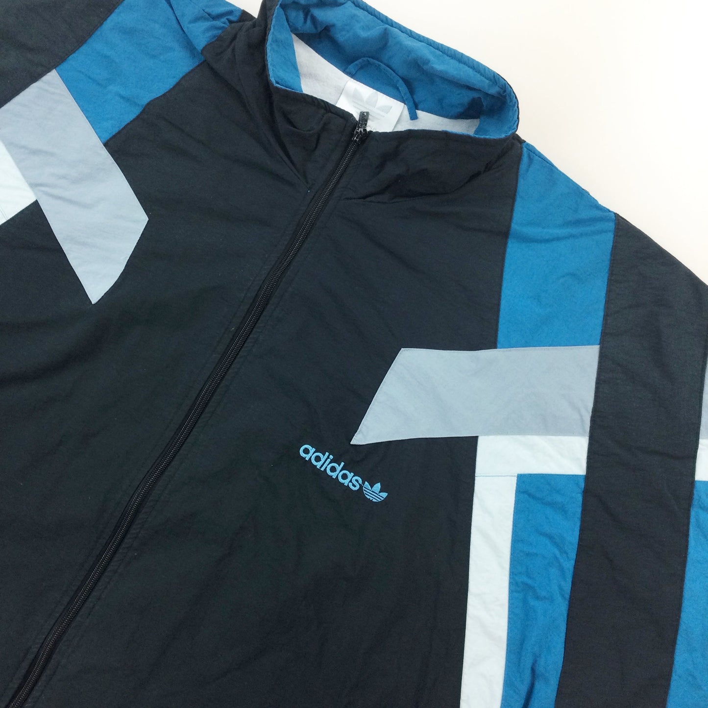 Adidas 90s Colorblock Jacket - XL-Adidas-olesstore-vintage-secondhand-shop-austria-österreich