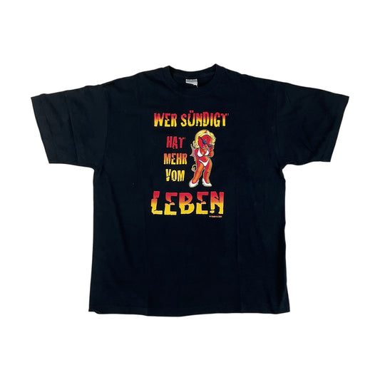 Sündigen Graphic T-Shirt 2004 - XL-NIKE-olesstore-vintage-secondhand-shop-austria-österreich