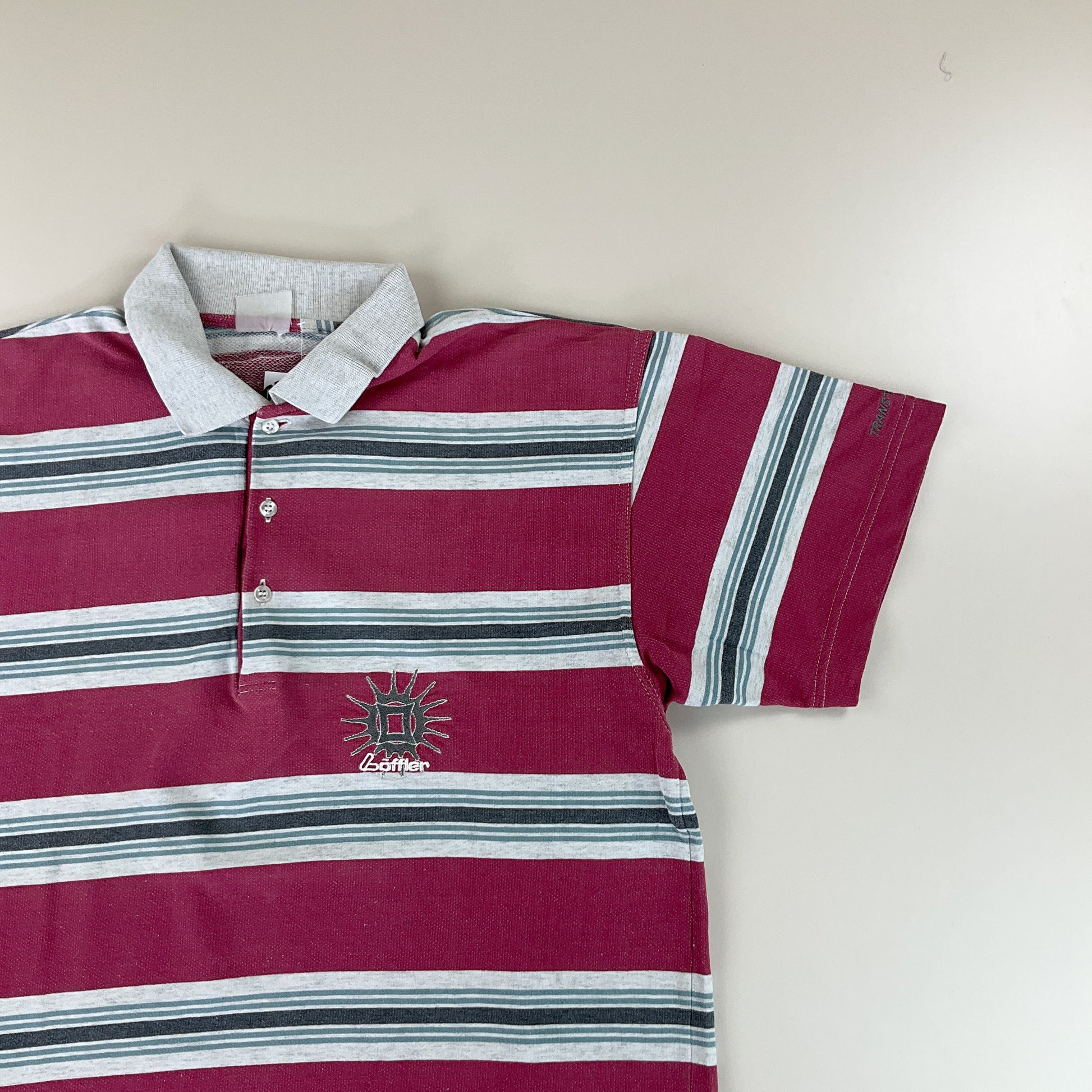 Löffler 90s Polo Shirt - XL-LÖFFLER-olesstore-vintage-secondhand-shop-austria-österreich