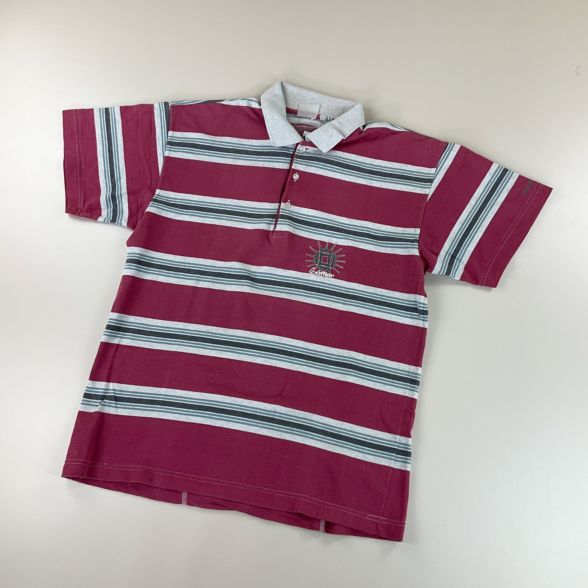 Löffler 90s Polo Shirt - XL-LÖFFLER-olesstore-vintage-secondhand-shop-austria-österreich