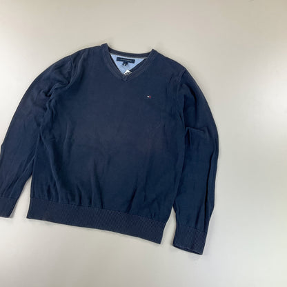 Tommy Hilfiger Basic Sweatshirt - Medium-TOMMY HILFIGER-olesstore-vintage-secondhand-shop-austria-österreich