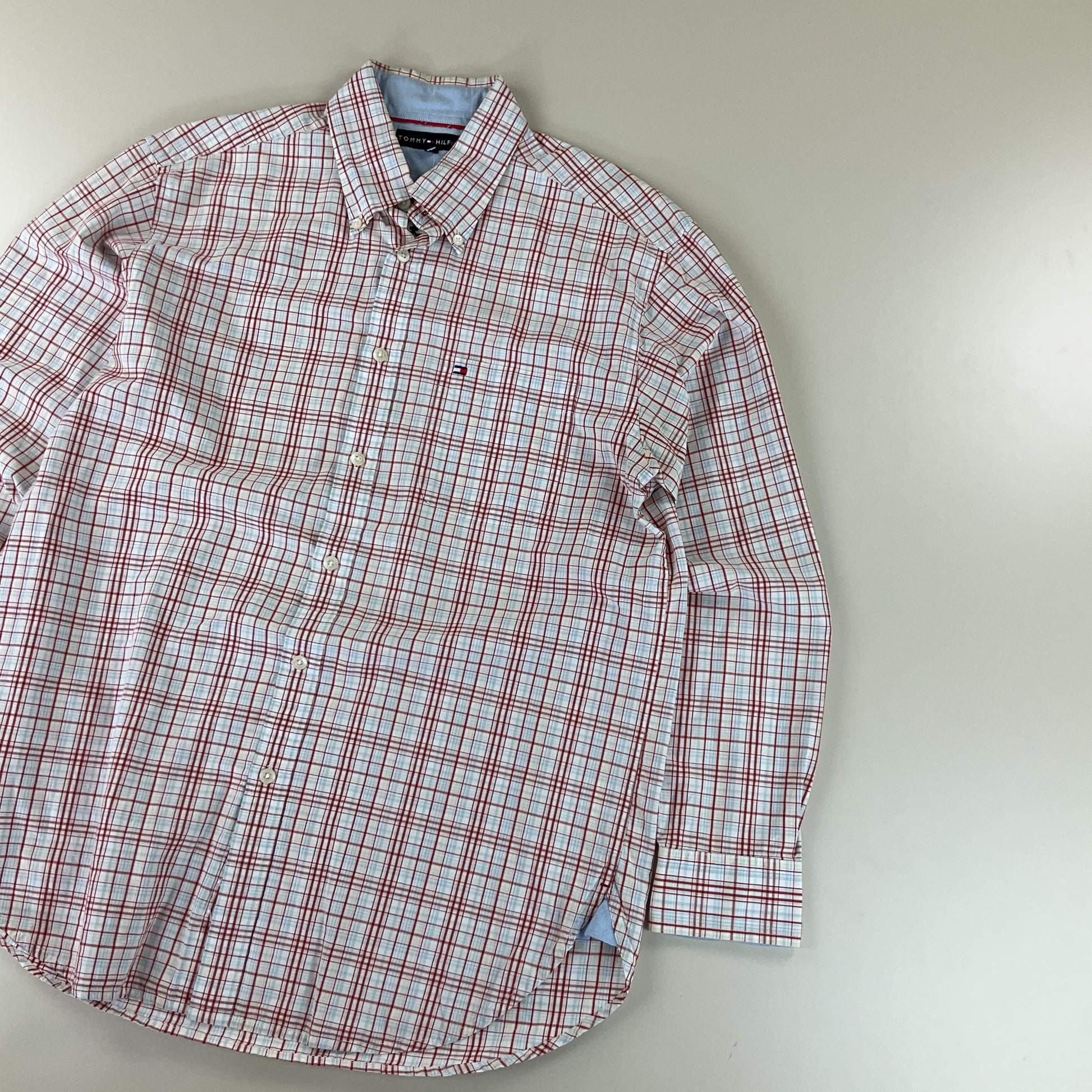 Tommy Hilfiger Hemd - Medium-TOMMY HILFIGER-olesstore-vintage-secondhand-shop-austria-österreich