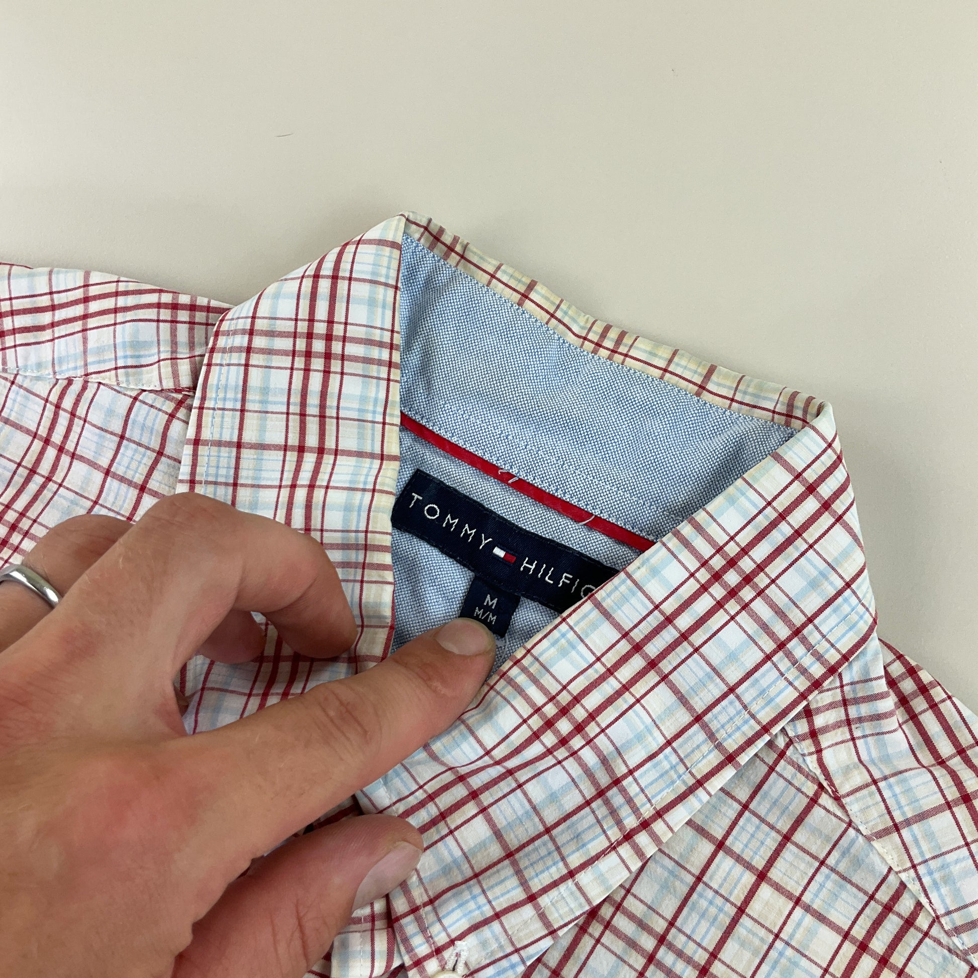 Tommy Hilfiger Hemd - Medium-TOMMY HILFIGER-olesstore-vintage-secondhand-shop-austria-österreich