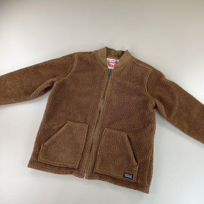Levi's Sherpa Fleece Jacke - Large-LEVI'S-olesstore-vintage-secondhand-shop-austria-österreich