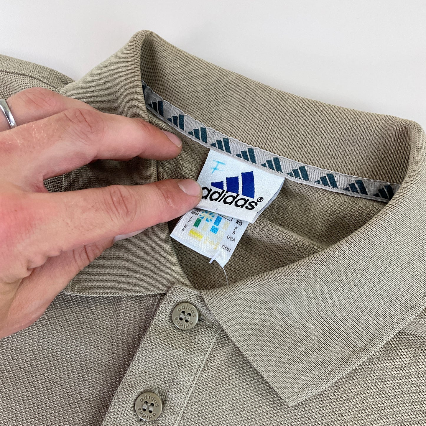 Adidas 90s Polo Shirt - XL-Adidas-olesstore-vintage-secondhand-shop-austria-österreich