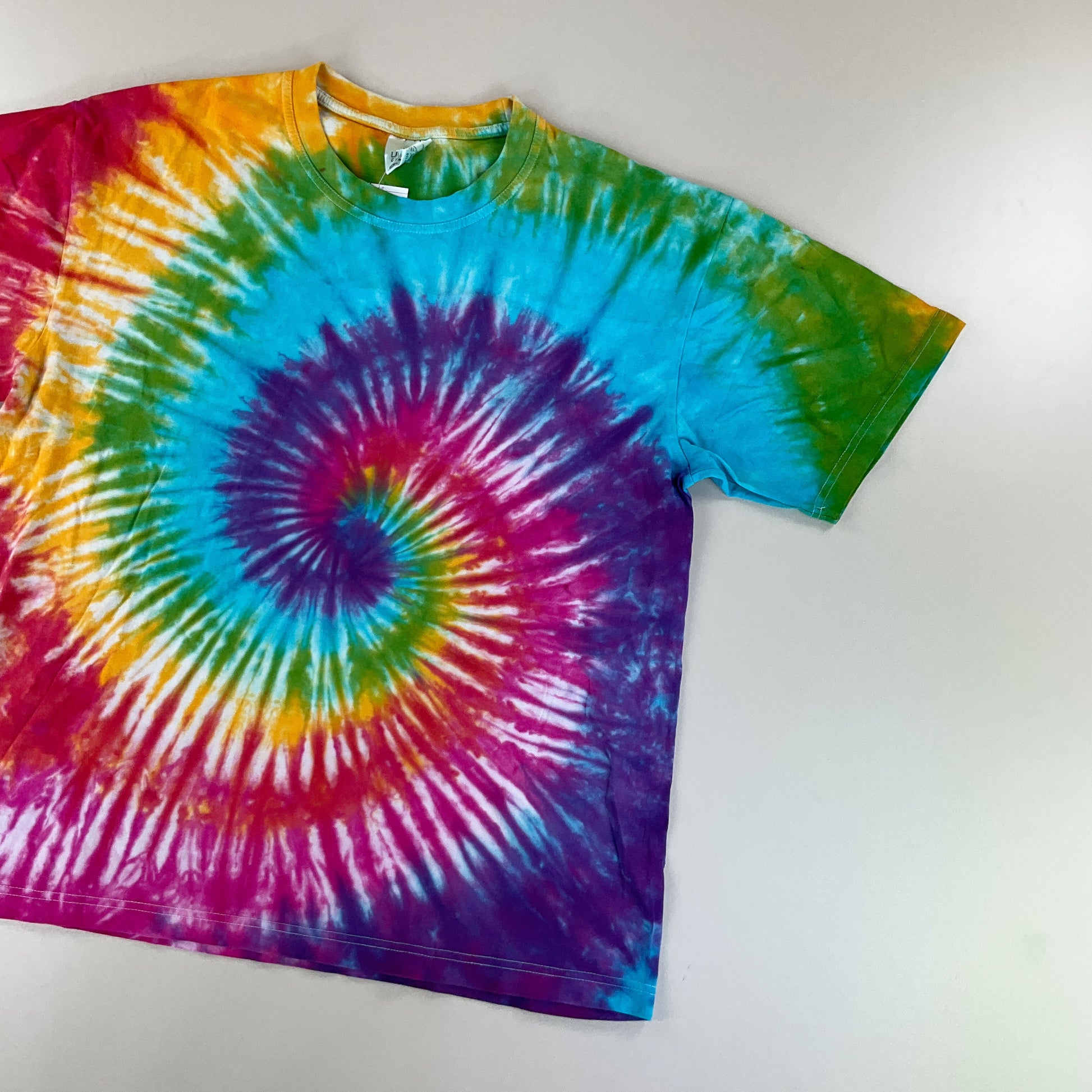 Tie Dye 90s T-Shirt - XL-Uneek-olesstore-vintage-secondhand-shop-austria-österreich