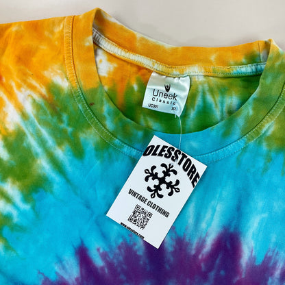 Tie Dye 90s T-Shirt - XL-Uneek-olesstore-vintage-secondhand-shop-austria-österreich