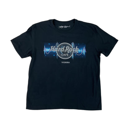 Hard Rock Cafe Vienna T-Shirt - XL-HARD ROCK CAFE-olesstore-vintage-secondhand-shop-austria-österreich