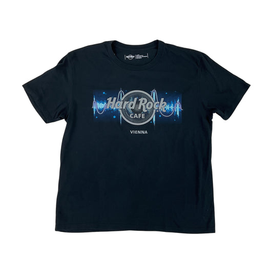 Hard Rock Cafe Vienna T-Shirt - XL-HARD ROCK CAFE-olesstore-vintage-secondhand-shop-austria-österreich