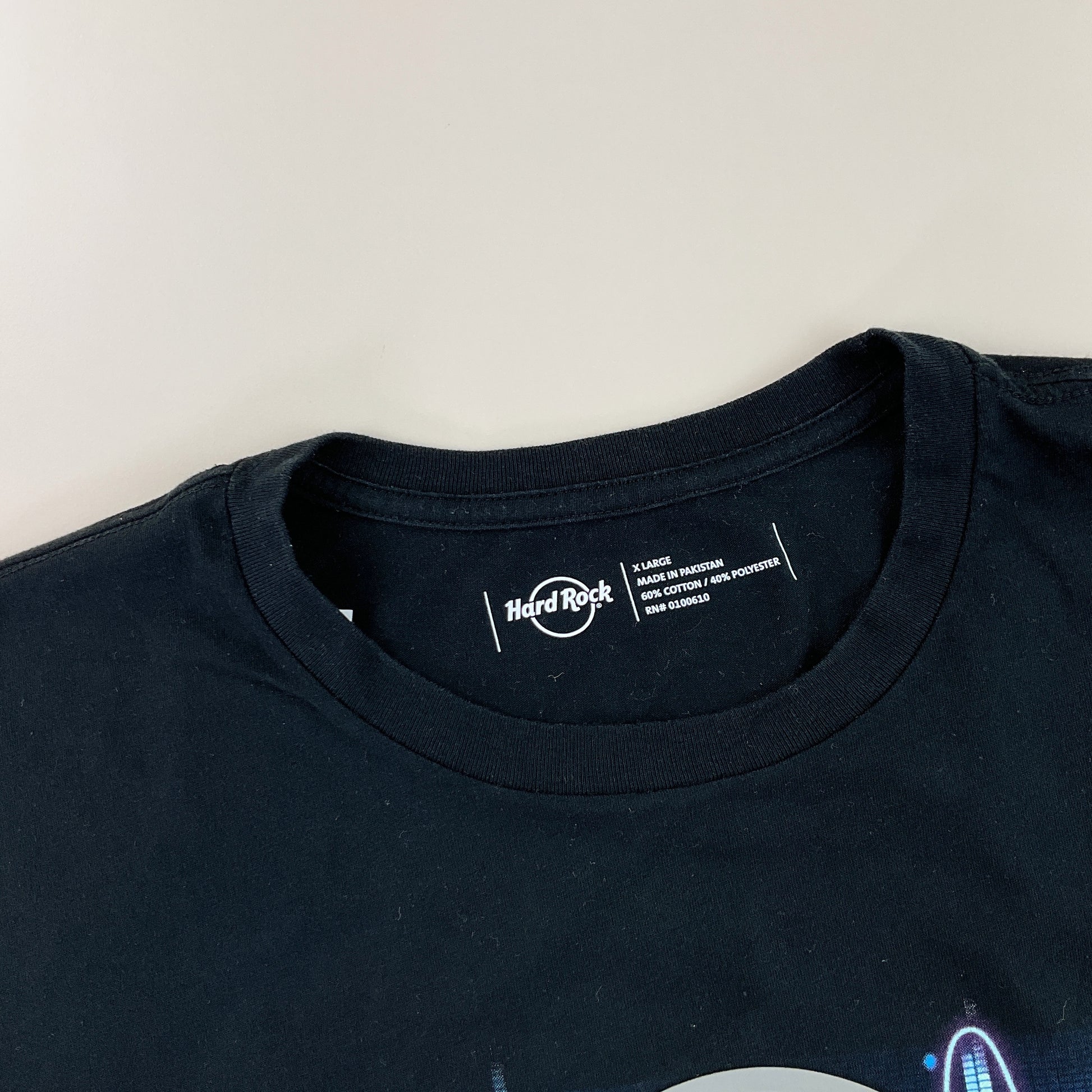 Hard Rock Cafe Vienna T-Shirt - XL-HARD ROCK CAFE-olesstore-vintage-secondhand-shop-austria-österreich