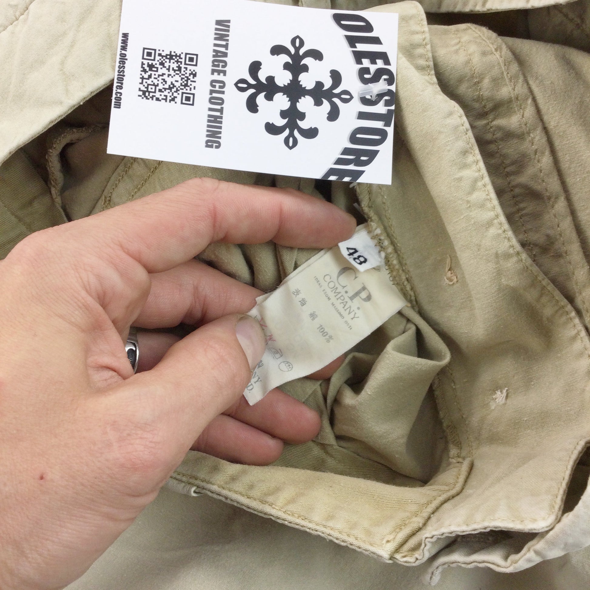 Stone Island 80s Pant - W31 L34-STONE ISLAND-olesstore-vintage-secondhand-shop-austria-österreich