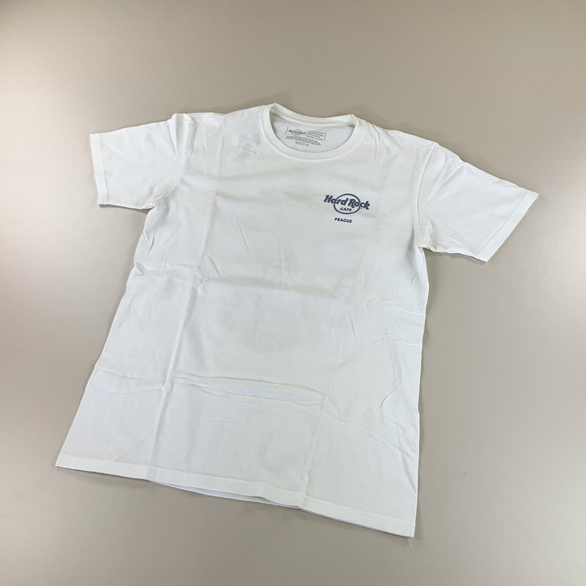 Hard Rock Cafe Prague T-Shirt - Medium-HARD ROCK CAFE-olesstore-vintage-secondhand-shop-austria-österreich