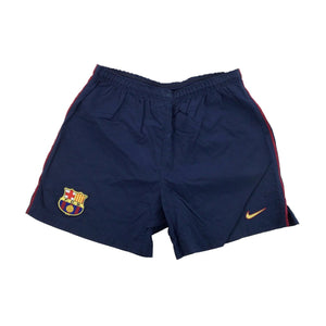 Nike x FC Barcelona 90s Shorts - Medium-NIKE-olesstore-vintage-secondhand-shop-austria-österreich