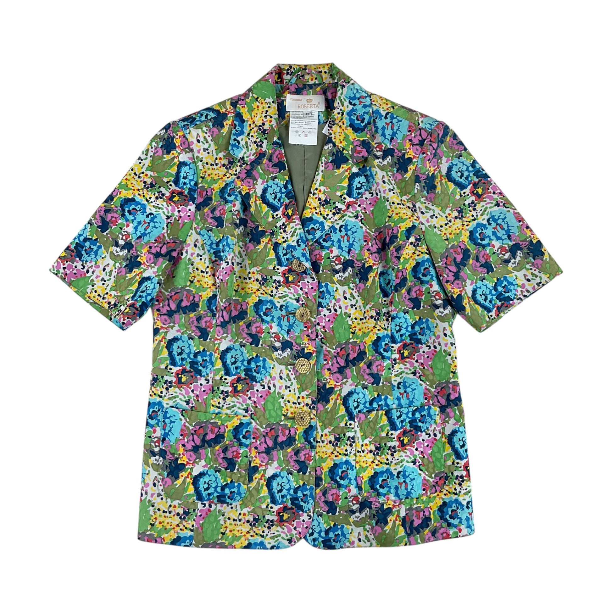 Contessa Roberta 90s Blazer Jacke - Damen/42/L-Contessa Roberta-olesstore-vintage-secondhand-shop-austria-österreich