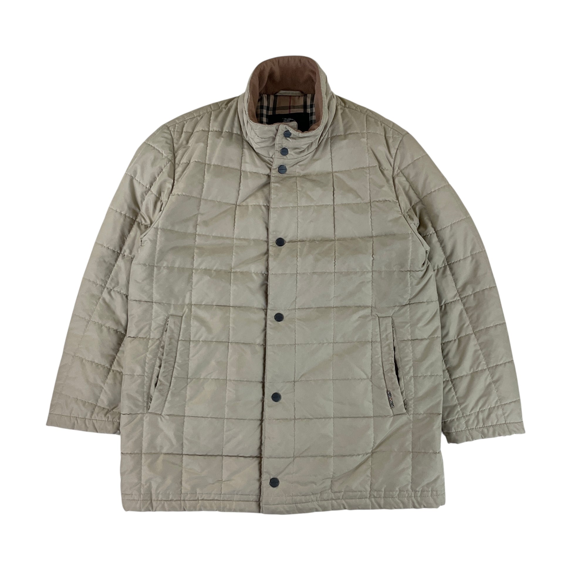 Burberry gefütterte Jacke - Large-BURBERRY-olesstore-vintage-secondhand-shop-austria-österreich