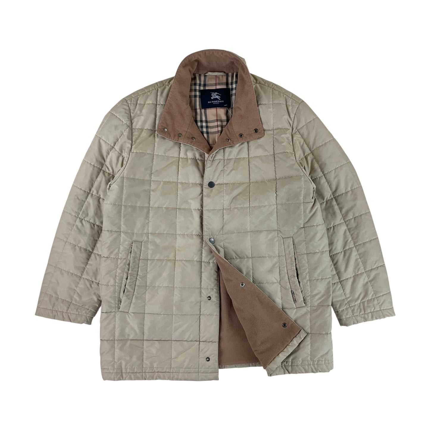 Burberry gefütterte Jacke - Large-BURBERRY-olesstore-vintage-secondhand-shop-austria-österreich