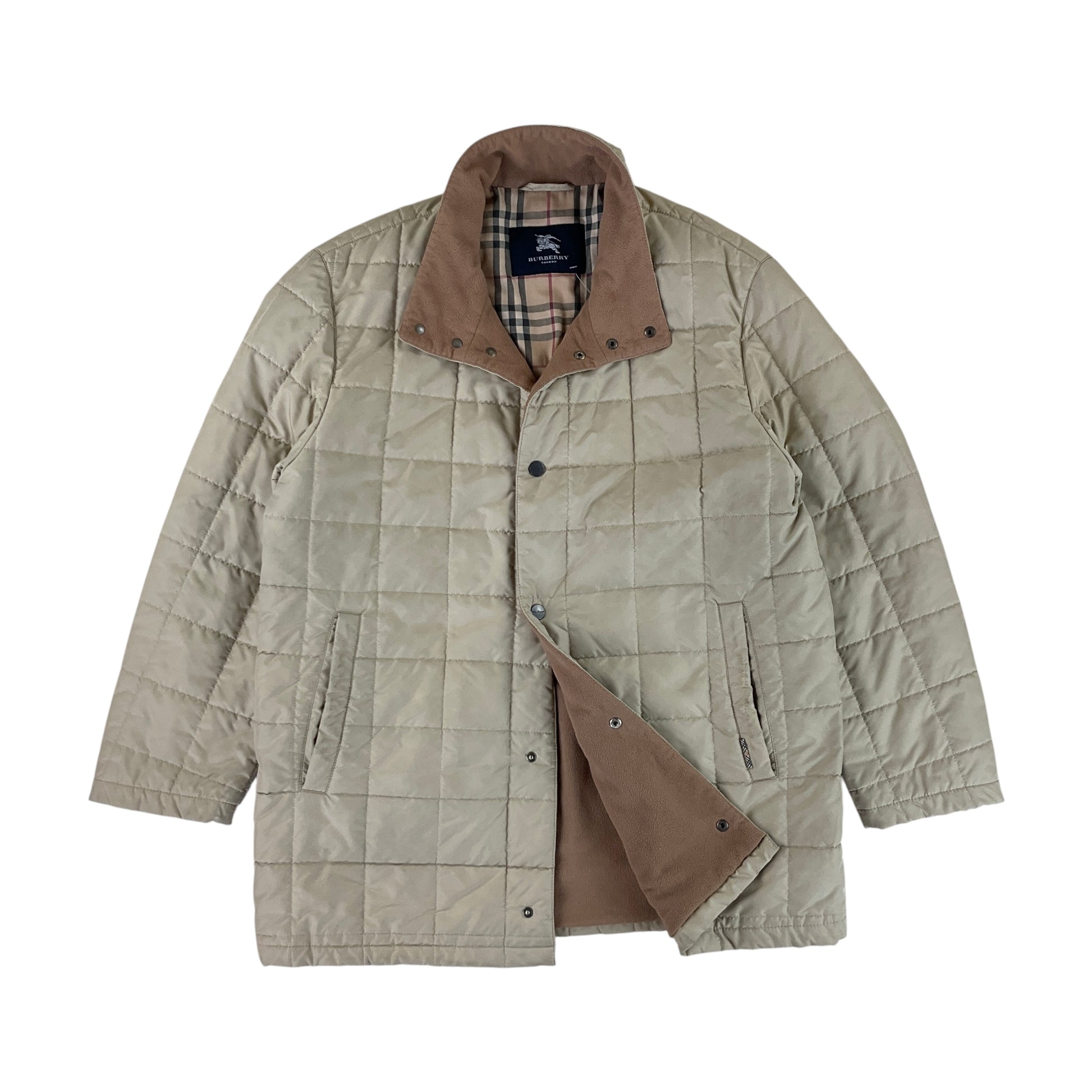 Burberry gefütterte Jacke - Large-BURBERRY-olesstore-vintage-secondhand-shop-austria-österreich