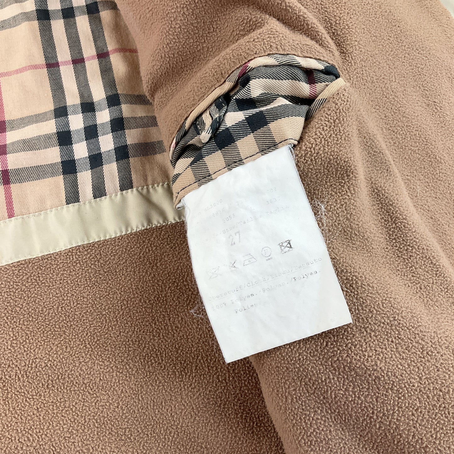 Burberry gefütterte Jacke - Large-BURBERRY-olesstore-vintage-secondhand-shop-austria-österreich