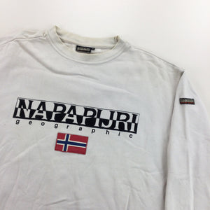 Napapijri Sweatshirt - XL-NAPAPIJRI-olesstore-vintage-secondhand-shop-austria-österreich