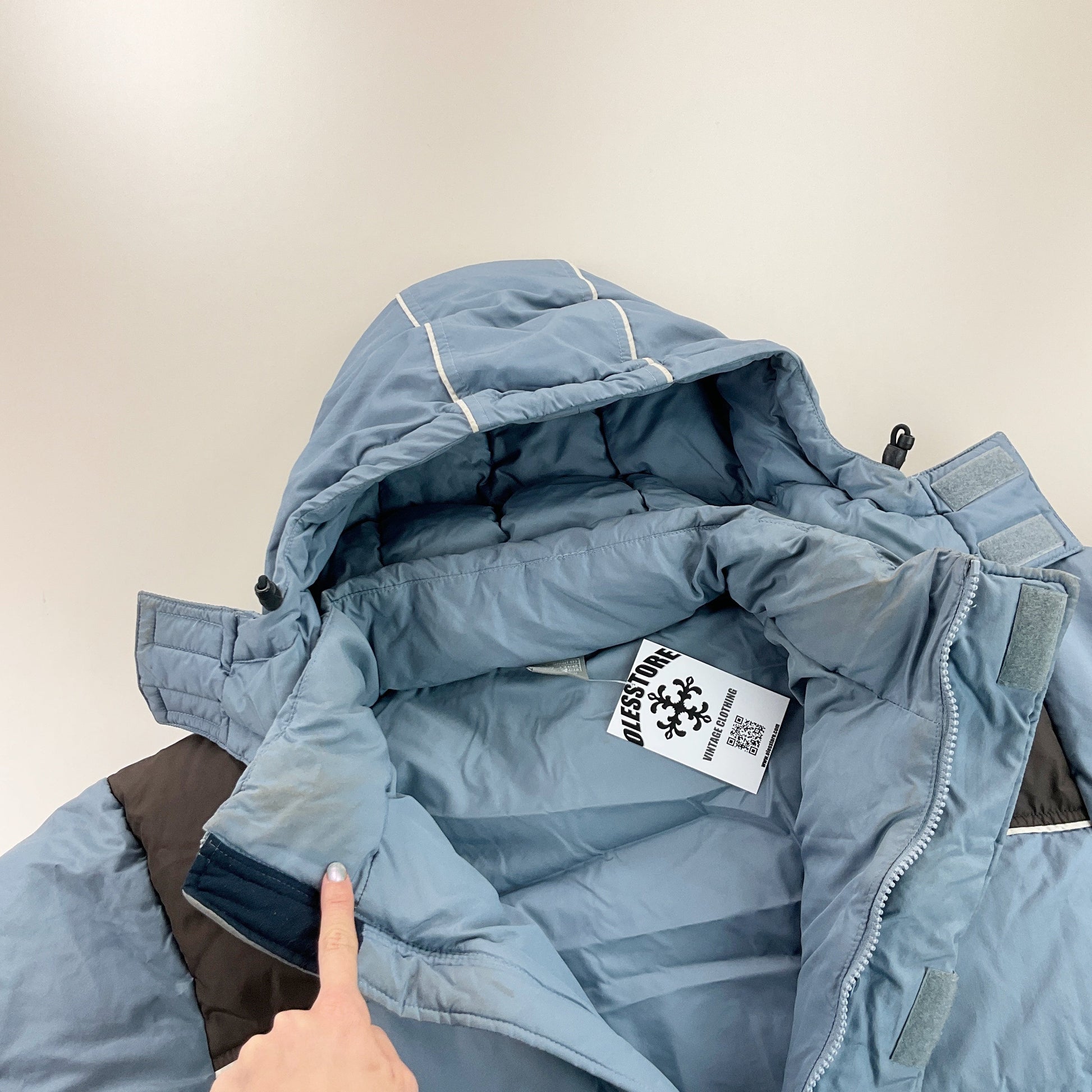 Nike Puffer Jacket - Small-NIKE-olesstore-vintage-secondhand-shop-austria-österreich